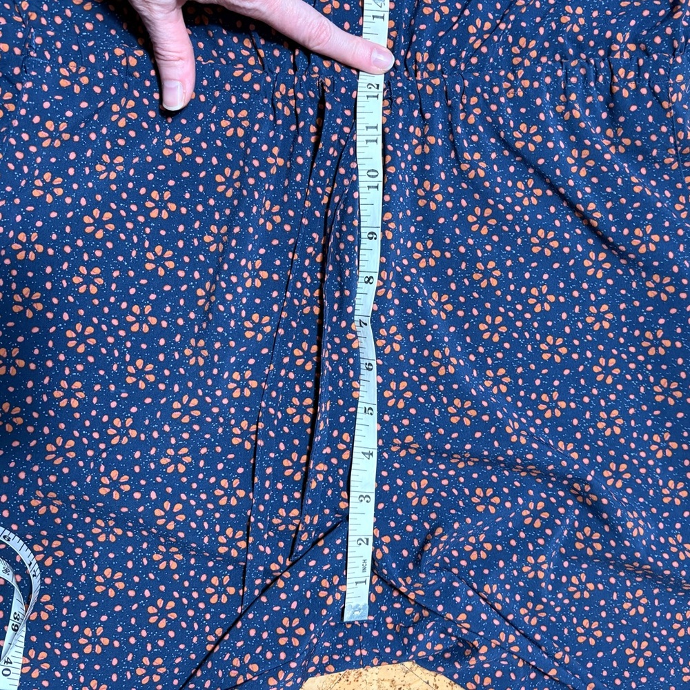Toad&Co Sunkissed Liv SL Jumpsuit In Blue & Orange Sz M - Picture 14 of 15